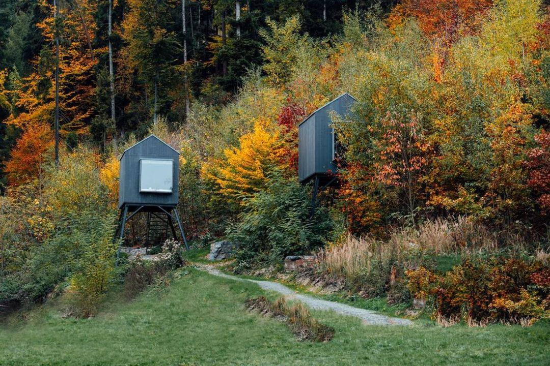 Hrad Kunzov Glamping & Spa & Restaurant Přerov Dış mekan fotoğraf